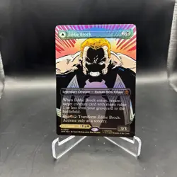 MtG Magic the Gathering Marvel Spider-Man Eddie Brock Borderless Foil #0233 NM - Image 1