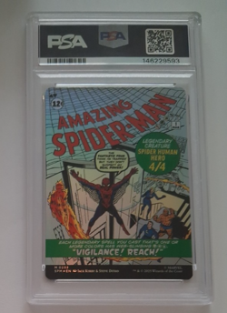 PSA 9 Peter Parker Borderless FOIL Spider-Man Magic the Gathering MTG - Image 4