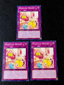 Madolche Dessert (X3) INFO-EN077 Yugioh 1st Edition (New) - Image 1