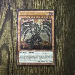 Yu-Gi-Oh! Red Eyes Darkness Metal Dragon UP01-EN002 NM Error Ink Overprint - Image 1