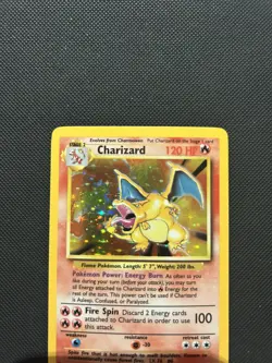 Charizard 4/102 | Base Set | Holo Pokemon Card LP - Image 3