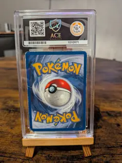 Charizard Base Set 1999 Holo 4/102 Pokemon TCG English Ace Grading 2 - Image 2