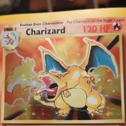 Charizard Pokemon TCG Base Set Holo 4/102 1999 English 120 HP Stage 2 - Image 3