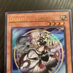 Yugioh! TCG - Dracotail Lukias - Ultra Rare - JUSH-EN001 - Justice Hunters - 1st - Image 3