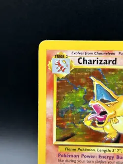 Pokemon Charizard Base Set 4/102 Holo Rare WOTC 1999 - Image 2