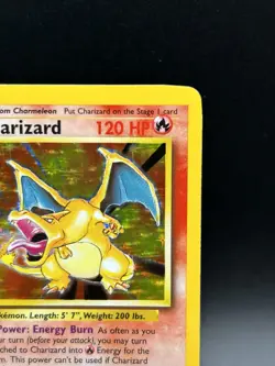Pokemon Charizard Base Set 4/102 Holo Rare WOTC 1999 - Image 3