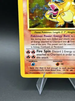 Pokemon Charizard Base Set 4/102 Holo Rare WOTC 1999 - Image 5