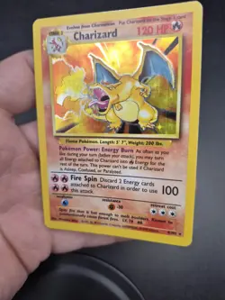 Vintage 1999 Pokemon TCG Charizard 4/102 Base Set Holo - Image 4