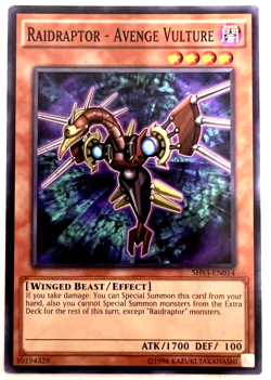 YuGiOh! - Raidraptor - Avenge Vulture - Common - Image 1