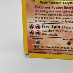 Pokemon TCG Charizard Base Set Holo HP 4/102 - Image 2