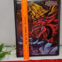 YUGIOH KONAMI OFFICIAL SLIFER, OBELISK, AND RA 9-POCKET DUELIST PORTFOLIO - Image 2