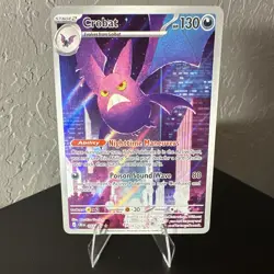 Pokemon TCG Crobat 093/086 Chaos Rising Holo Rare English HP 130 - Image 1