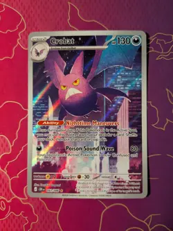 Crobat 093/086 - Mega Evolution: Chaos Rising - Pokemon card - rare - HOLO - Image 1