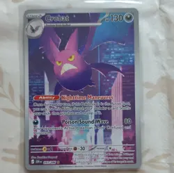 Nintendo Pokemon TCG Crobat 093/086 Chilling Reign Holo Rare English 2020 HP130 - Image 1