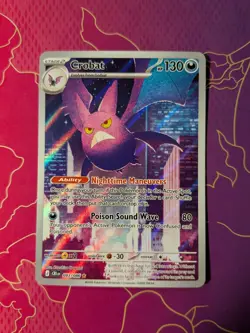 Crobat 093/086 - Mega Evolution: Chaos Rising - Pokemon card - rare - HOLO - Image 1