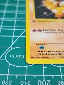 Wizards Vulpix Shadowless 1st Edition Common 68/102 Base Set LP - Image 2