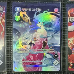 Azuki TCG Azuki Trading Card Game Soryu no Rin Entity AZK01-028 Foil SP - Image 1