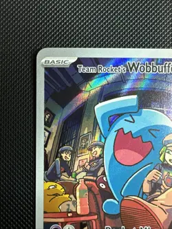 Team Rocket's Wobbuffet 203 Sv: Scarlet & Violet Promo Cards Holo (stock# C97) - Image 3