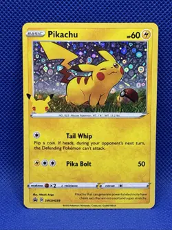 Pikachu - (General Mills) Holo Promo Miscellaneous Cards & Products SWSH039 NM - Image 1