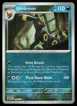 Umbreon (Poke Ball) 059/131 Holo Rare Prismatic Evolutions Pokemon Card - Image 1