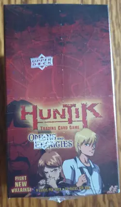 Huntik TCG/CCG Omens and Legacies Factory Sealed Booster Box - 24 Card Packs - Image 1