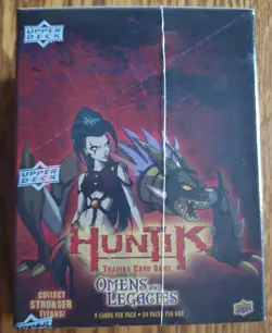 Huntik TCG/CCG Omens and Legacies Factory Sealed Booster Box - 24 Card Packs - Image 3