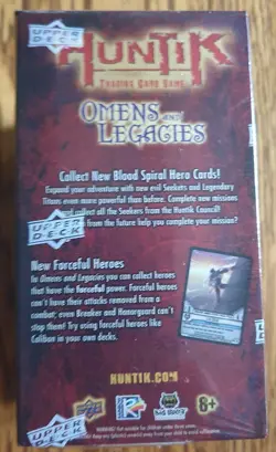 Huntik TCG/CCG Omens and Legacies Factory Sealed Booster Box - 24 Card Packs - Image 4