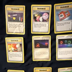Pokemon TCG 18-Card Trainer Lot 1st Edition Gym Heroes Neo Genesis Sabrina - Image 2