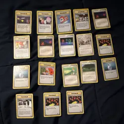 Pokemon TCG 18-Card Trainer Lot 1st Edition Gym Heroes Neo Genesis Sabrina - Image 4