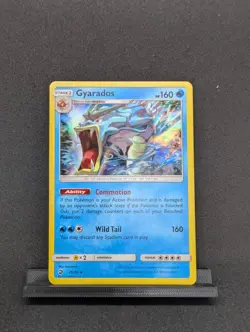 Pokemon Card Gyarados Dragon Majesty Reverse Holo Rare 20/70 Near Mint - Image 1