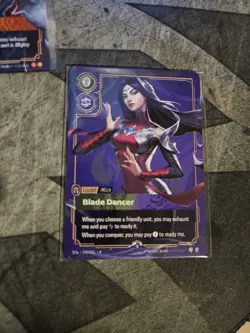 Riftbound - Irelia, Blade Dancer - Plated Metal Prizewall Card - Image 1