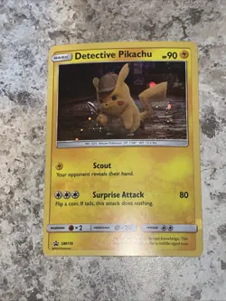 Detective Pikachu Promo SM Promos SM170 Lightning Holo Pokemon Card - Image 1