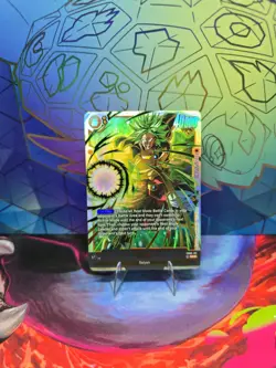Dragon Ball Super Card Game Broly FB08-122 SCR Secret Rare Near Mint - Image 2