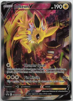 Jolteon V - Holo Promo SWSH: Sword & Shield Promo Cards SWSH183 NM - Image 1
