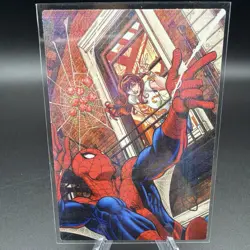 Spider Man & Mary Jane W. Holographic Anime Collectible Trading Card - Image 2