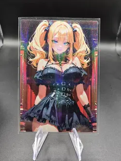 Ani Grok Holographic Anime Collectible Trading Card - Image 1