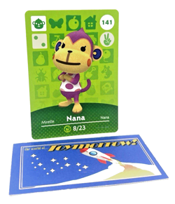 Animal Crossing Nintendo Amiibo - NANA #141 - Series 2 Authentic Card - Image 1