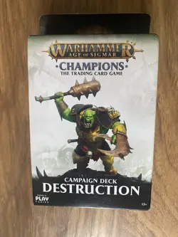 Warhammer Age Of Sigmar Champions Trading Card Game Campaign Deck Destruction - Image 1