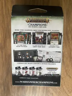 Warhammer Age Of Sigmar Champions Trading Card Game Campaign Deck Destruction - Image 2