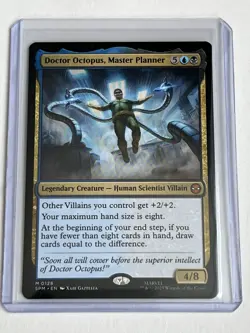 Doctor Octopus Master Planner 128 MTG Spider-Man 2025 Near Mint Non Foil Mythic - Image 1