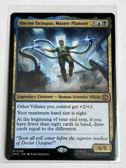 Doctor Octopus Master Planner 128 MTG Spider-Man 2025 Near Mint Non Foil Mythic - Image 2