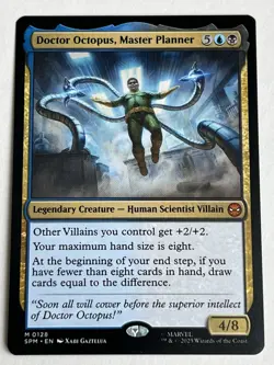 Doctor Octopus Master Planner 128 MTG Spider-Man 2025 Near Mint Non Foil Mythic - Image 4
