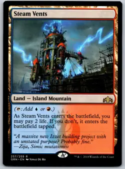 Steam Vents R Guilds of Ravnica 257 NM - Image 1
