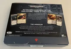 Warhammer 40k Forces of the Imperium Commander Deck Magic The Gathering SEALED - Image 2