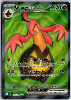 Gourgeist ex 102/086 HOLO Ultra Rare Chaos Rising Pokemon NM - Image 1