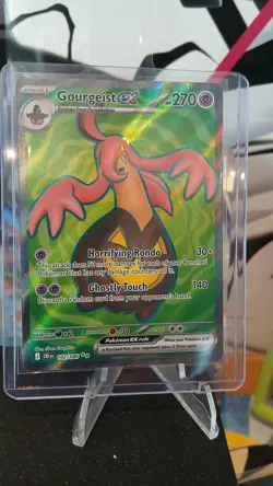 Pokemon TCG Gourgeist ex 102/086 Chaos Rising Ultra Rare NM Holo - Image 1