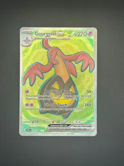102/086 Gourgeist ex Full Art Double Ultra Rare Pokemon TCG Chaos Rising ME04 NM - Image 1