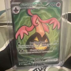 Gourgeist ex 102/086 Full Art Double Ultra Rare Pokemon Chaos Rising ME04 NM - Image 1