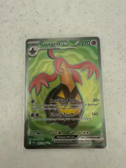 Gourgeist ex Ultra Rare Pokemon ME04: Chaos Rising 102/086 NM - Image 1