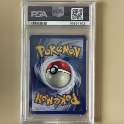 1999 POKEMON BASE SET UNLIMITED - #1 ALAKAZAM - HOLO - PSA 6 - Image 2